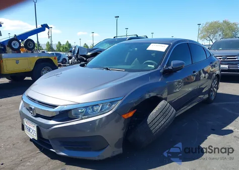2016 Honda Civic Ex z USA, uszkodzony, nr VIN 2HGFC2F71GH539963